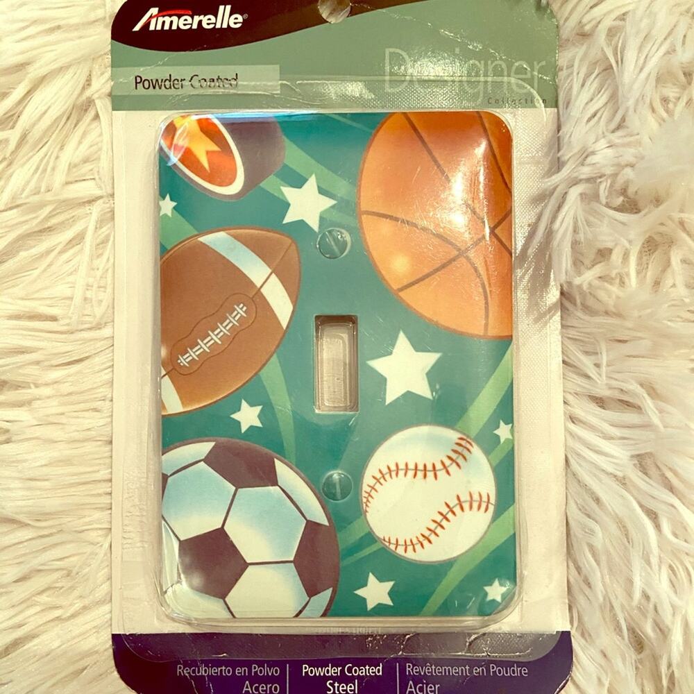 Sports Light Switch Cover